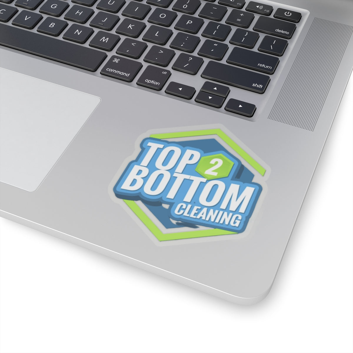 Top 2 Bottom Cleaning Kiss-Cut Stickers - Perfect for Home and Office Decor