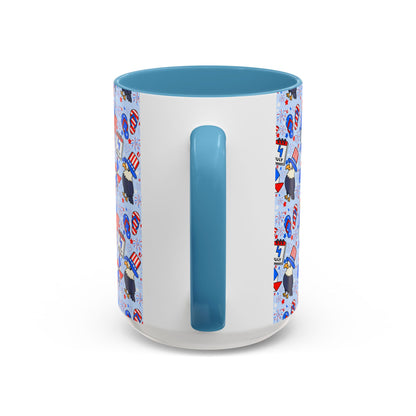 Patriotic Accent Coffee Mug